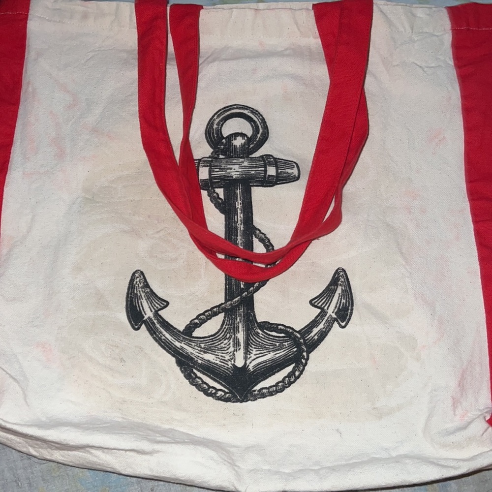 Del Sol Anchors Away Color Changing Canvas Tote Bag